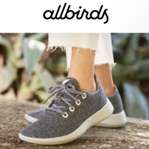 Allbirds Wool Runners Gray Sneakers | Women’s Size 8 | Lightweight Comfort Shoes
